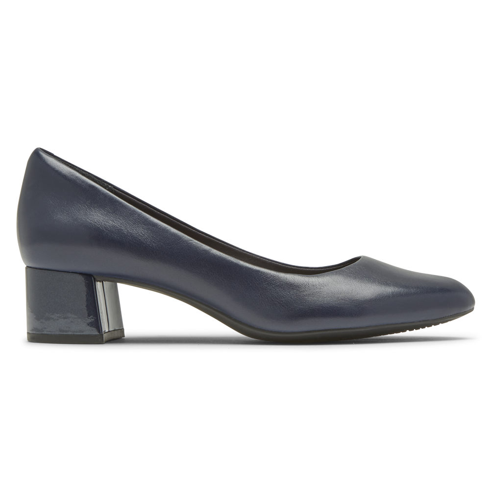 Rockport Womens Total Motion Sydney - Pumps Navy - OBA078641